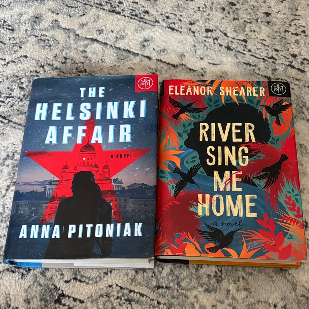 The Helsinki Affair and River Sing Me Home Books